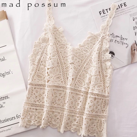 Crochet Knit Top - Picture 2 of 6